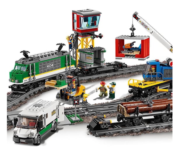 LEGO City 60198 Pociąg towarowy - 436998 - zdjęcie 5